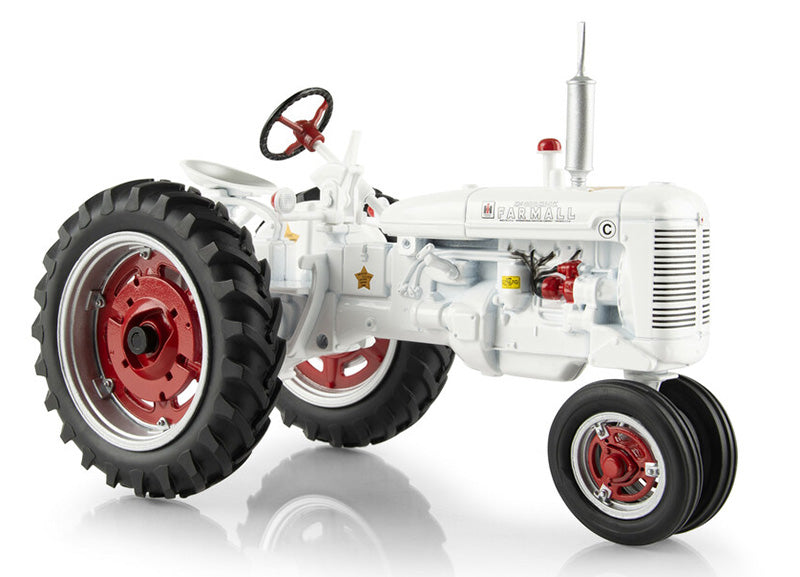 Ertl 44414 1/16 Scale Farmall C White Demonstrator Tractor