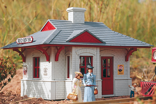 Piko 62228 G Scale Red River Station Building Kit