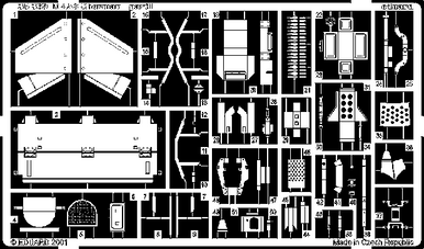 Eduard 35369 1/35 Sherman Armour for Tamiya
