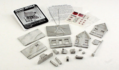 Woodland Scenics D223 All Scale Gas Station HO Scale Kit