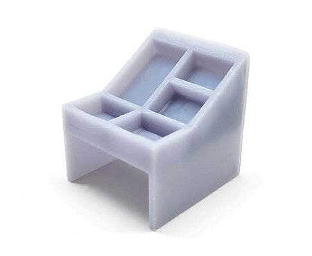 All Scale Miniatures 870979 HO Scale Empty Vendor Stand -- pkg(5)