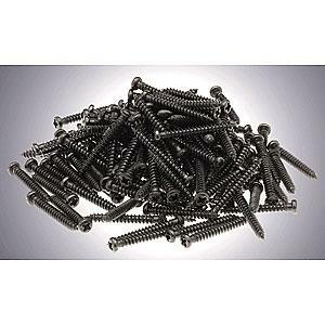 Atlas O 6094 O Scale 21st Century Track System(TM) Nickel Silver Rail w/Brown Ties - 3-Rail -- Track Screws pkg(48)