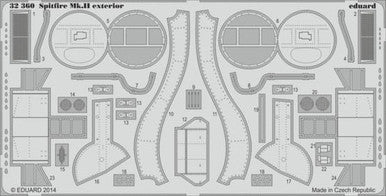 Eduard 32360 1/32 Spitfire Mk. II Exterior for RMG