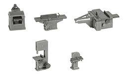 Walthers SceneMaster 949-4183 HO Woodshop Equipment Kit