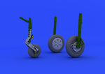 Eduard 648110 1/48 MiG-21PFM Wheels Brassin