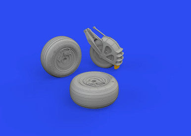 Eduard 648780 1/48 Brassin Su-25 Wheels for Zvezda