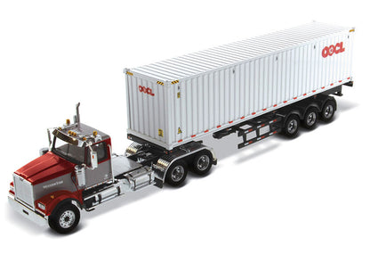 Diecast Masters 71064 1/50 Western Star 4900 SF with Container