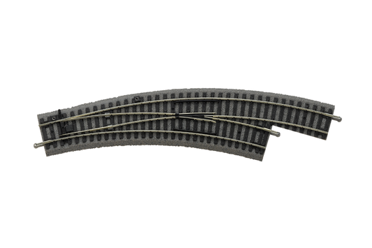 Piko 55423 HO Scale Roadbed Right Curved Switch BWR R2/R3