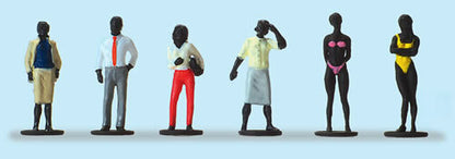 Preiser 17701 HO Scale Mannequins pkg(6)