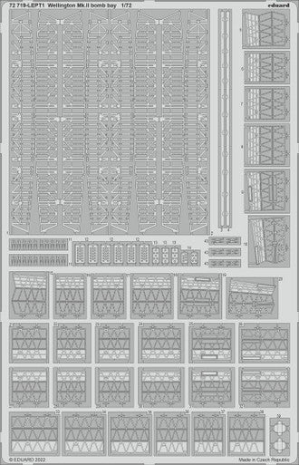 Eduard 72719 1/72 Wellington Mk. II Bomb Bay for AIR