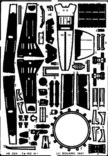 Eduard 48224 1/48 for DML Photo Etch Detail Set