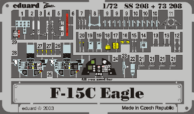 Eduard SS208 F-15C
