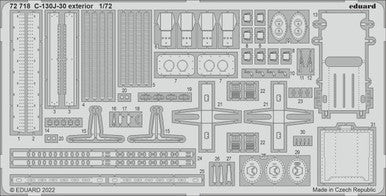 Eduard 72718 1/72 Exterior for ZVE Photo Etch Detail Set
