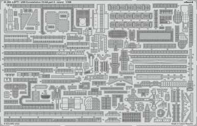 Eduard 53285 1/350 USS Constellation CV-64 Part 5 - Island for