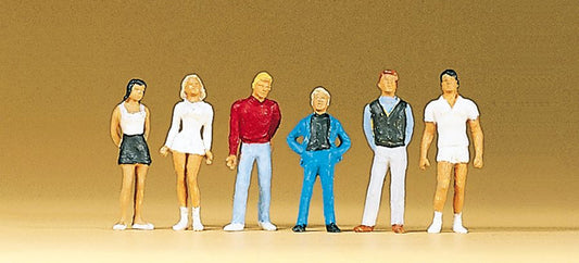 Preiser 10110 HO Scale Boys & Girls Figure Set