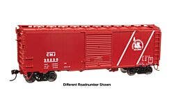 Walthers Mainline 910-45205 HO 40' ACF Welded Boxcar - CNJ #20842