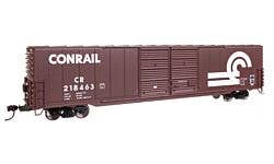 Walthers Mainline 910-3406 HO 60' P-S Dbl Door Boxcar Conrail #218463
