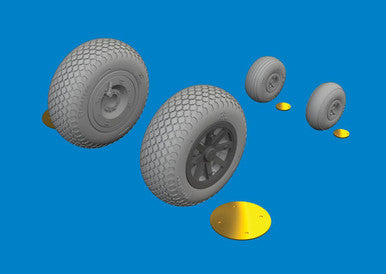 Eduard 6481135 1/48 P-40N Wheels Cross Tread