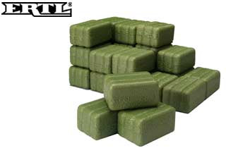 Ertl 12665 1/16 Scale Hay Bales - 24-Pack Of Square