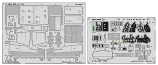 Eduard 321014 1/32 Aircraft- MC202 for ITA (Painted)