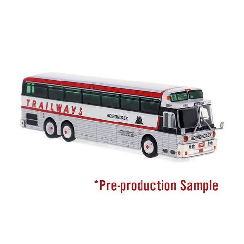 Iconic Replicas 870547 HO Scale 1971 Eagle Model 05 Bus - Assembled -- Adirondac