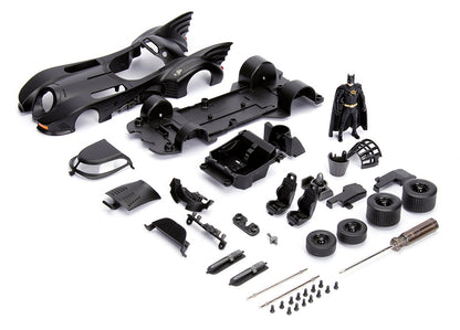 Jada Toys 30874 1/24 1989 Batmobile Model Kit, Hollywood Rides