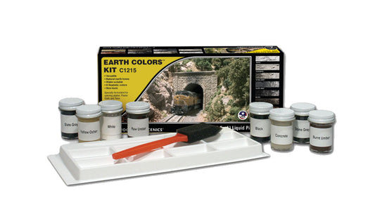 Woodland Scenics C1215 All Scale Earth Colors Kit