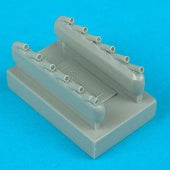 Quickboost 48054 1/48 P51D Exhausts w/Shroud for TAM