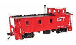 Walthers Proto 920-103263 HO 30' GTW Wood Caboose - GTW #77140