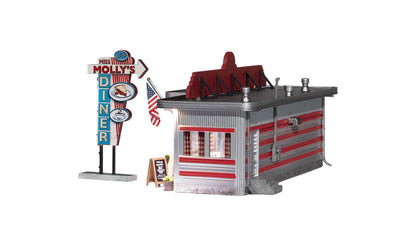Woodland Scenics BR4956 N Scale Miss Molly's Diner