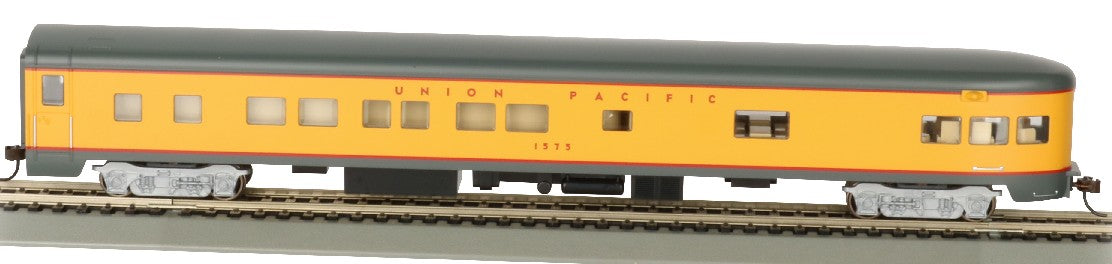 Bachmann 14304 HO 85’ Smooth-Side Observation w/Lighted Interior Union Pacific #