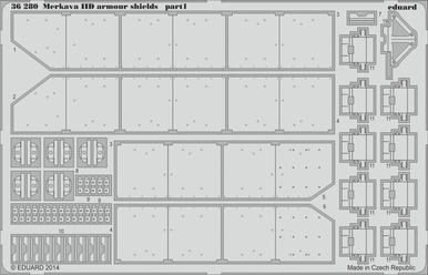 Eduard 36280 1/35 Merkava IID Armor Shields for ACY