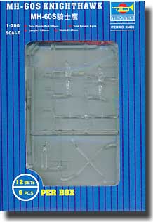 Trumpeter Scale Models 3436 1/700 MH60S Knighthawk Helicopter Set for USS Nimitz
