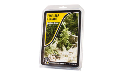 Woodland Scenics F1131 All Scale Fine-Leaf Foliage Medium Green