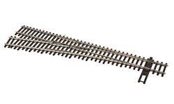 Walthers Track 948-83015 HO Code 83 DCC #5 Turnout Left Hand