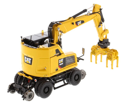 Diecast Masters 85661 1/50 Cat M323F Railroad Excavator, Yellow