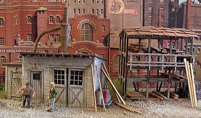 Bar Mills 422 HO Scale Crown Crate Company -- Kit - 5 x 8" 12.7 x 20.3cm