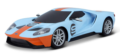 Maisto 82335BLOR 1/24 R/C 2019 Ford GT Heritage #9, Blue Orange