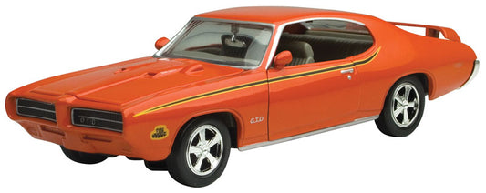 Motormax 73242AC-OR 1/24 1969 Pontiac GTO Judge, Orange