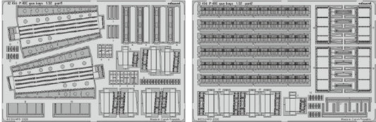 Eduard 32456 1/32 Aircraft- P40E Gun Bays for TSM