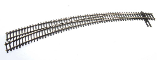 Walthers Track 83063 HO Code 83 Nickel DCC Curved Turnout - Left