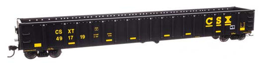 Walthers Mainline 910-6466 HO Scale 68' Railgon Gondola CSX #491719