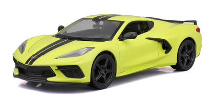 Maisto 31527Y 1/24 2020 Chevrolet Corvette Stingray, Yellow