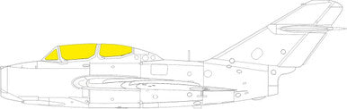Eduard CX645 1/72 Paint Mask for EDUARD UTI MiG-15 Canopy Mask Set