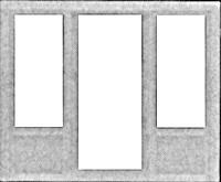 Pikestuff 1115 HO Scale Doors -- Window & Center Door Combo
