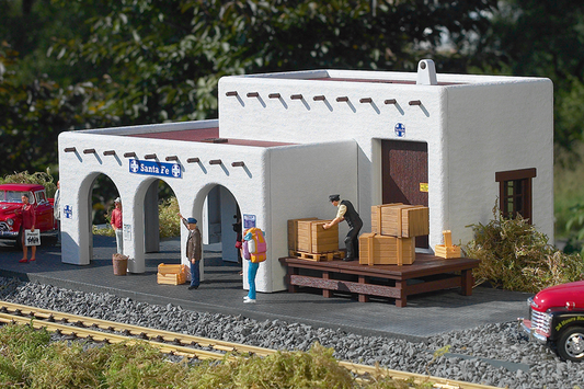 Piko 62105 G Scale Santa Fe Station Building Kit