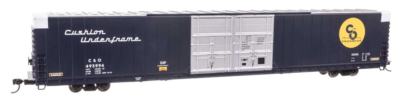 Walthers Proto 102114 HO Scale 86' Pullman-Standard Double-Door Hi-Cube Boxcar -