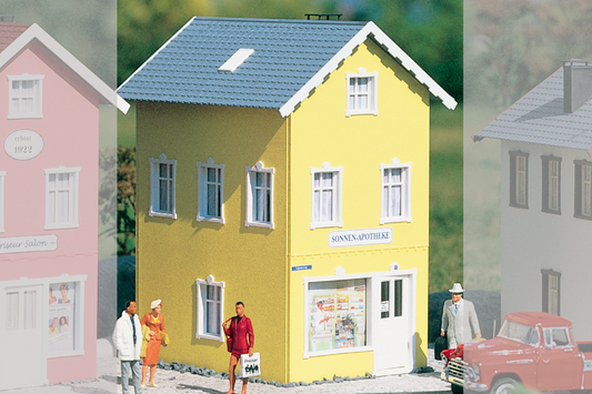 Piko 62067 G Scale Garden City Sunny Pharmacy, Building Kit