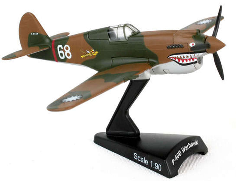 Daron PS5354-1 1/90 Curtiss P-40B Warhawk Flying Tigers Diecast