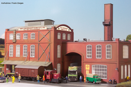 Piko 61144 HO Scale Weyermanss Malt Plant Building Kit